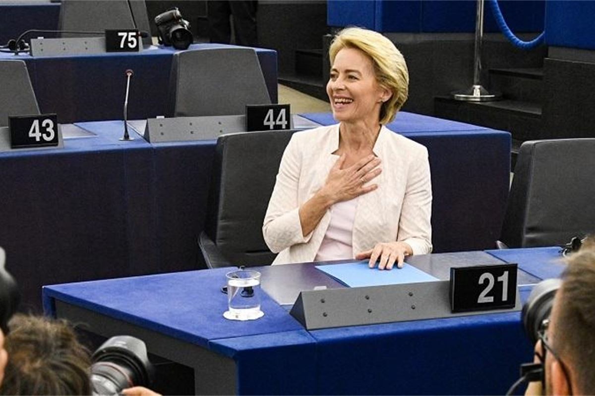 Ursula von der Leyen becomes first female European Commission President