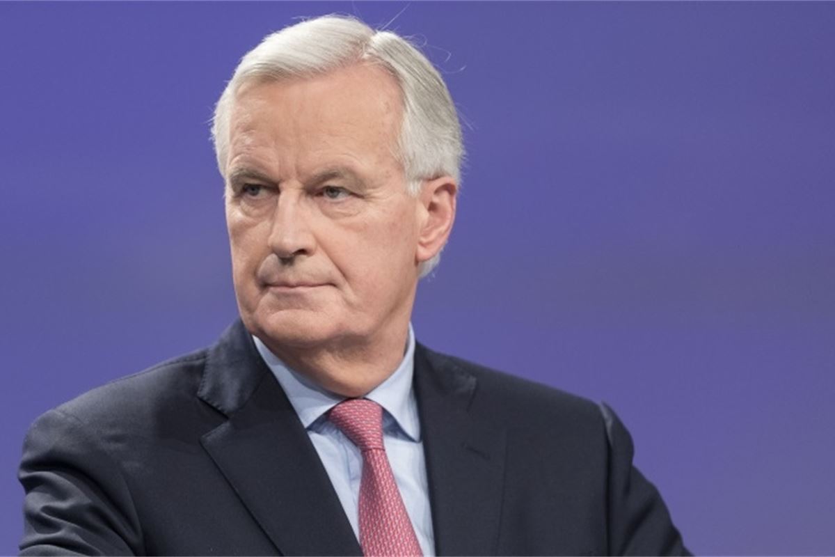 Barnier michel brexit pound jumps deal possible says